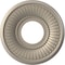 Ekena Millwork Berkshire PVC Medallion (Canopies up to 4 1/2"), 10"OD x 3 1/2"ID x 3/4"P, Metallic Silver Metallic CMP10BECSV - alternate 1